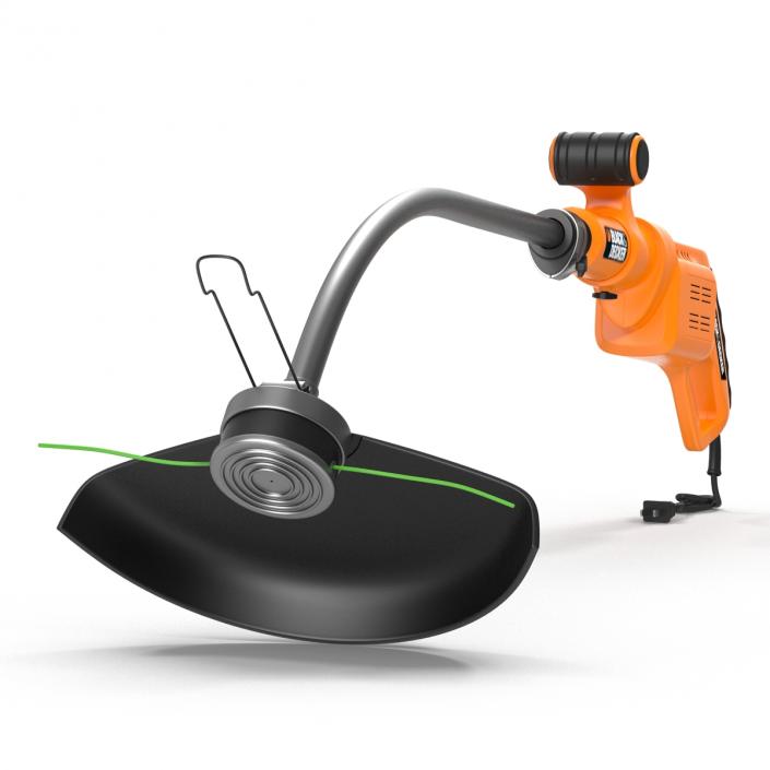 Lawn Trimmer Black and Decker 3D model