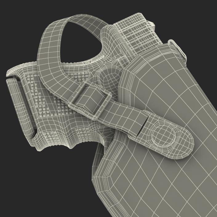 3D model Glock 26 and Holster