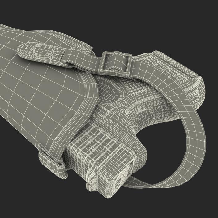 3D model Glock 26 and Holster