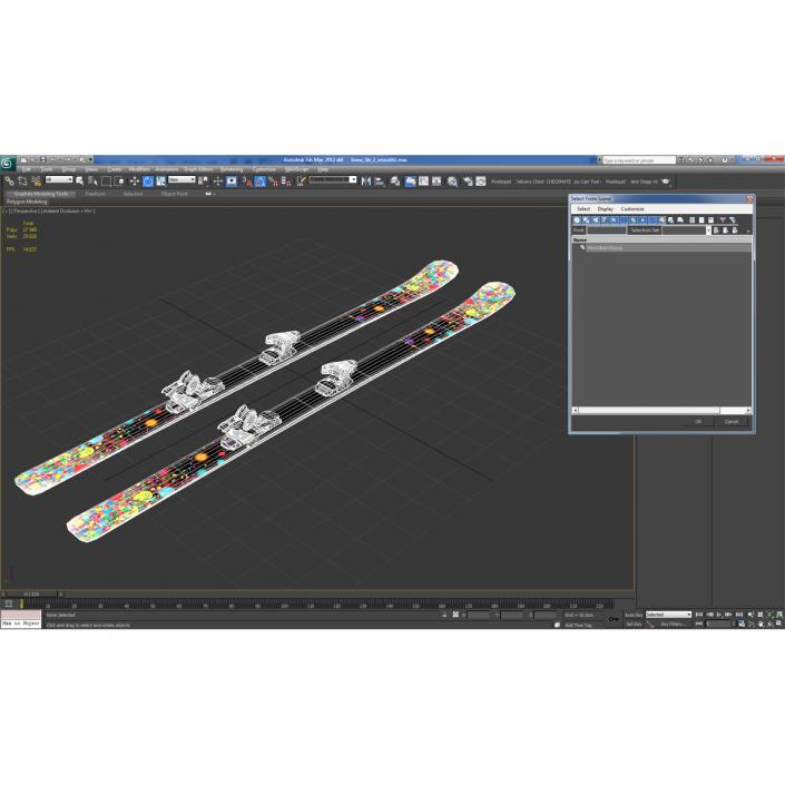 3D model Snow Ski 3