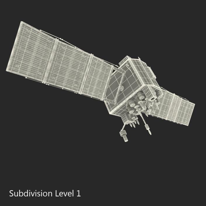 3D GPS Satellite Navstar Block IIF