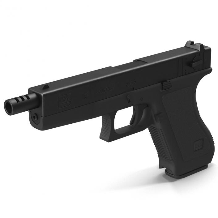 3D model Automatic Pistol Glock 18