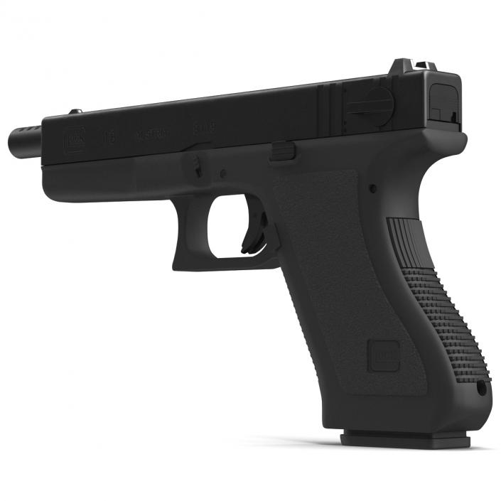 3D model Automatic Pistol Glock 18