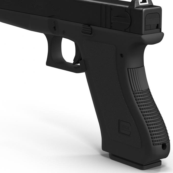 3D model Automatic Pistol Glock 18