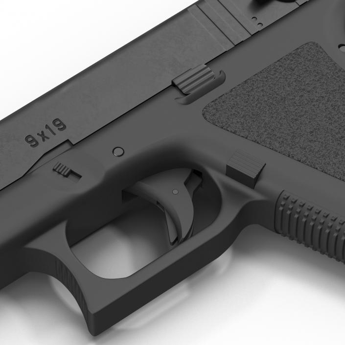 3D model Automatic Pistol Glock 18