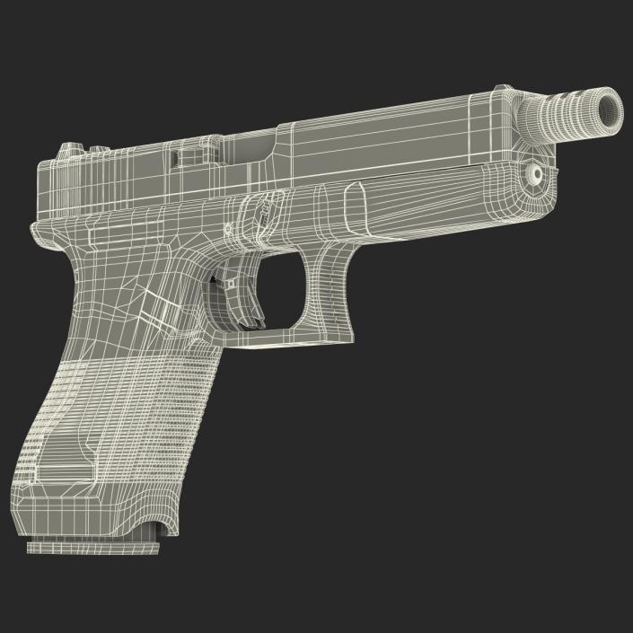 3D model Automatic Pistol Glock 18