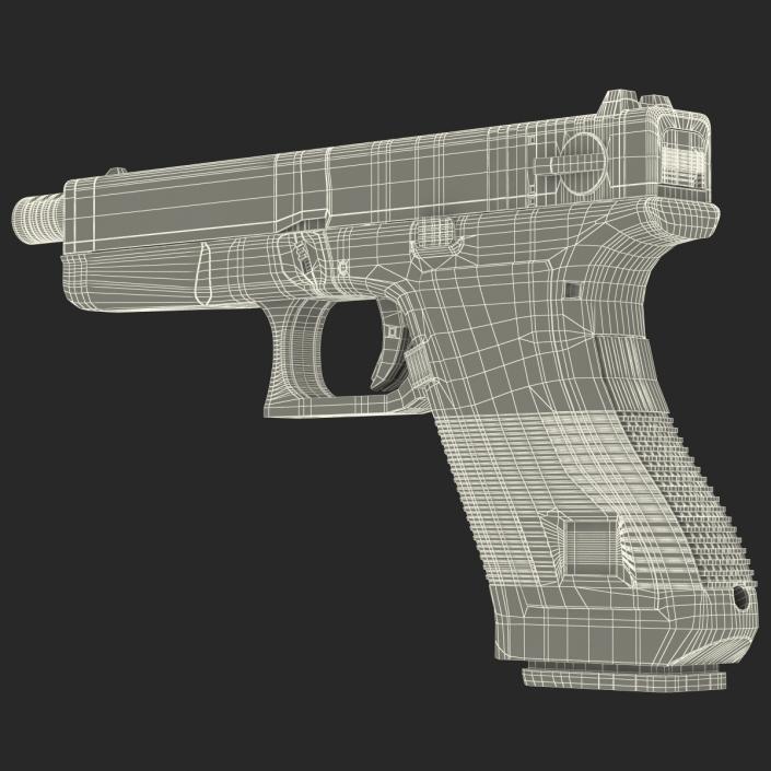 3D model Automatic Pistol Glock 18