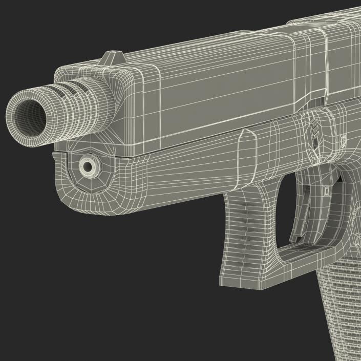 3D model Automatic Pistol Glock 18