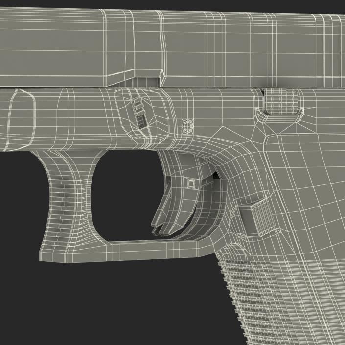 3D model Automatic Pistol Glock 18