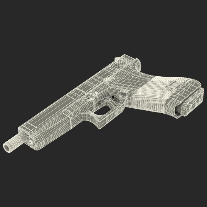 3D model Automatic Pistol Glock 18