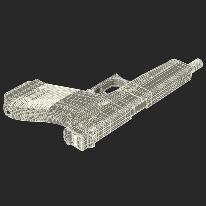 3D model Automatic Pistol Glock 18