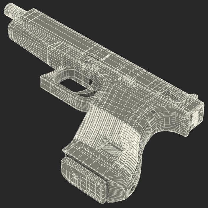 3D model Automatic Pistol Glock 18