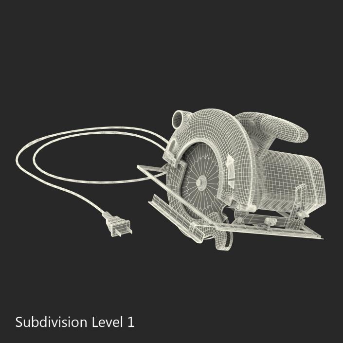 Circular Saw Black and Decker 3D model