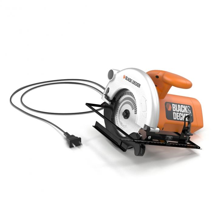 Circular Saw Black and Decker 3D model