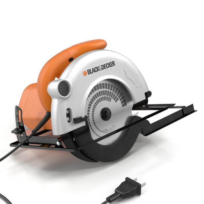 Circular Saw Black and Decker 3D model