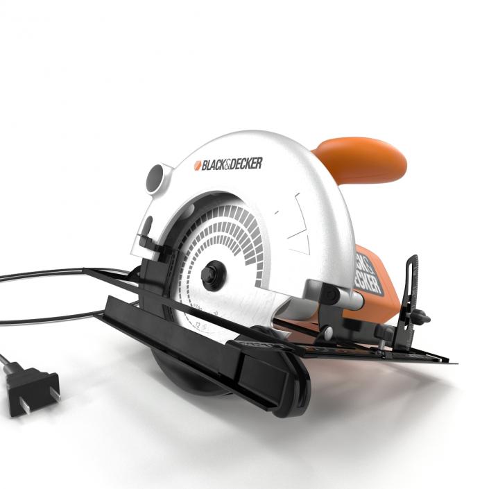 Circular Saw Black and Decker 3D model