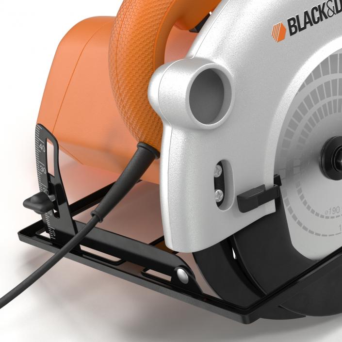 Circular Saw Black and Decker 3D model