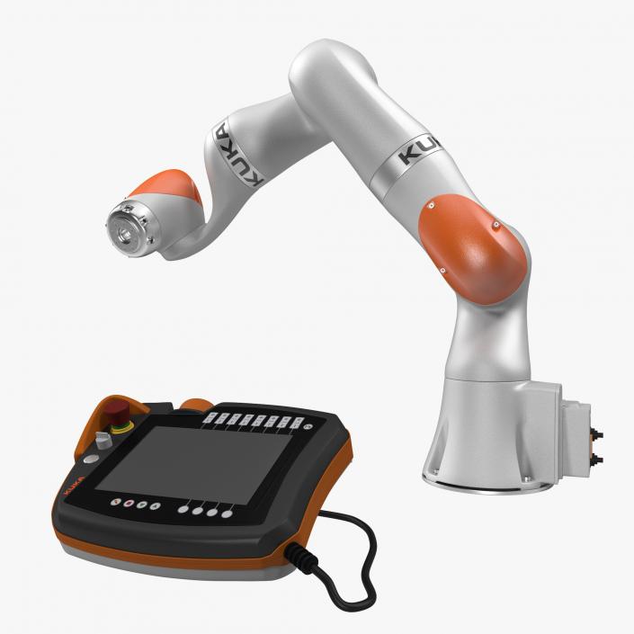 3D model Kuka Robot LBR IIWA 7 R800 Set