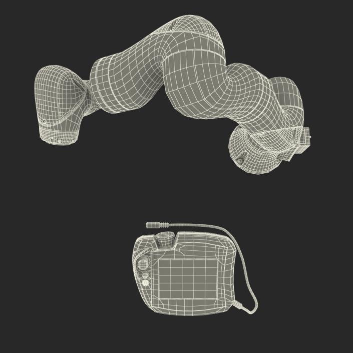 3D model Kuka Robot LBR IIWA 7 R800 Set
