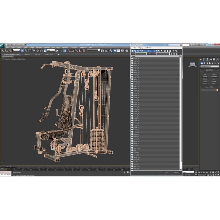 Weight Machine 3D model