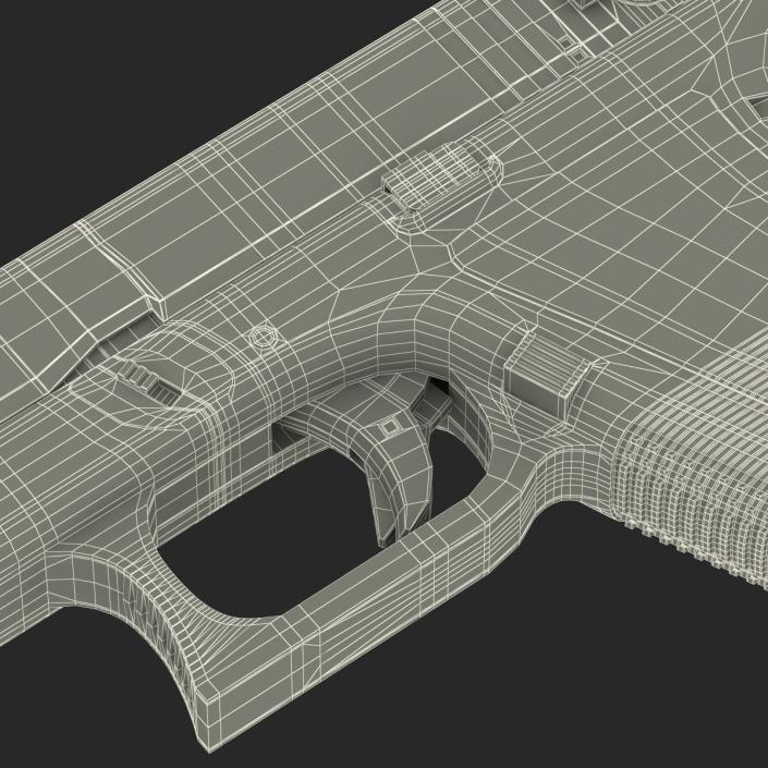 Automatic Pistol Generic 3D model