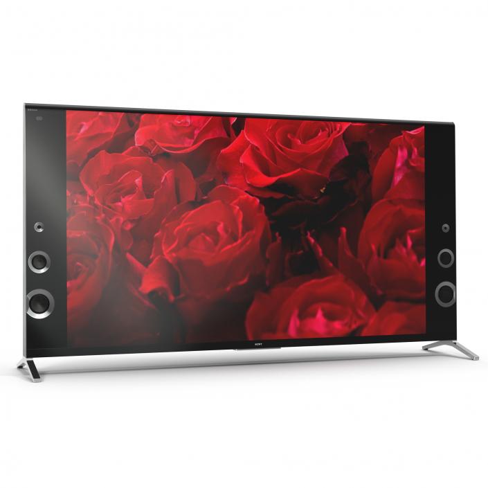 3D Sony X900B Premium 4K Ultra HD TV model