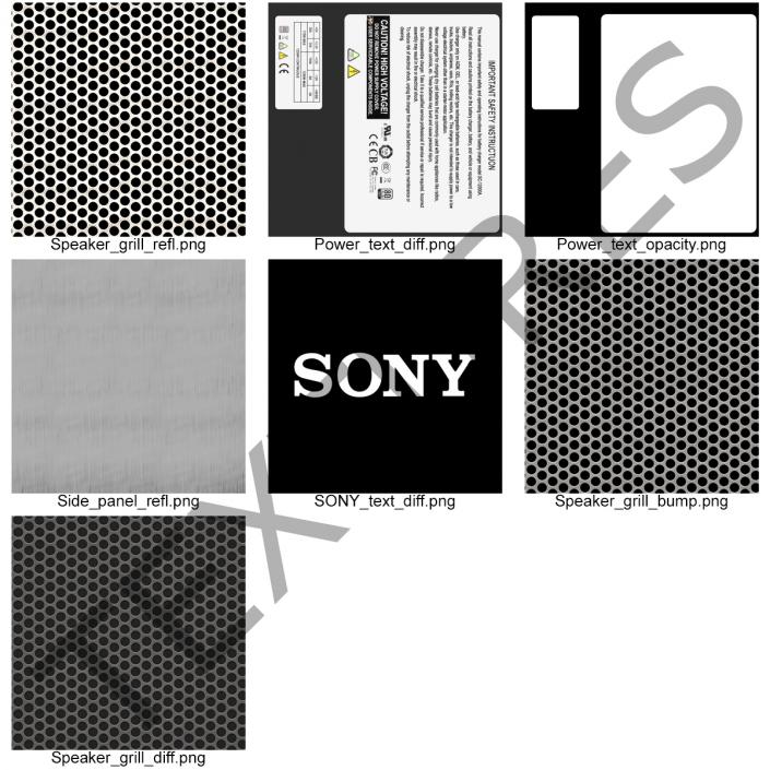 3D Sony X900B Premium 4K Ultra HD TV model