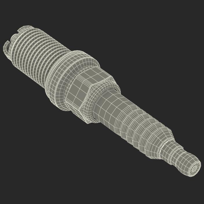 3D model Spark Plug Dual Electrode