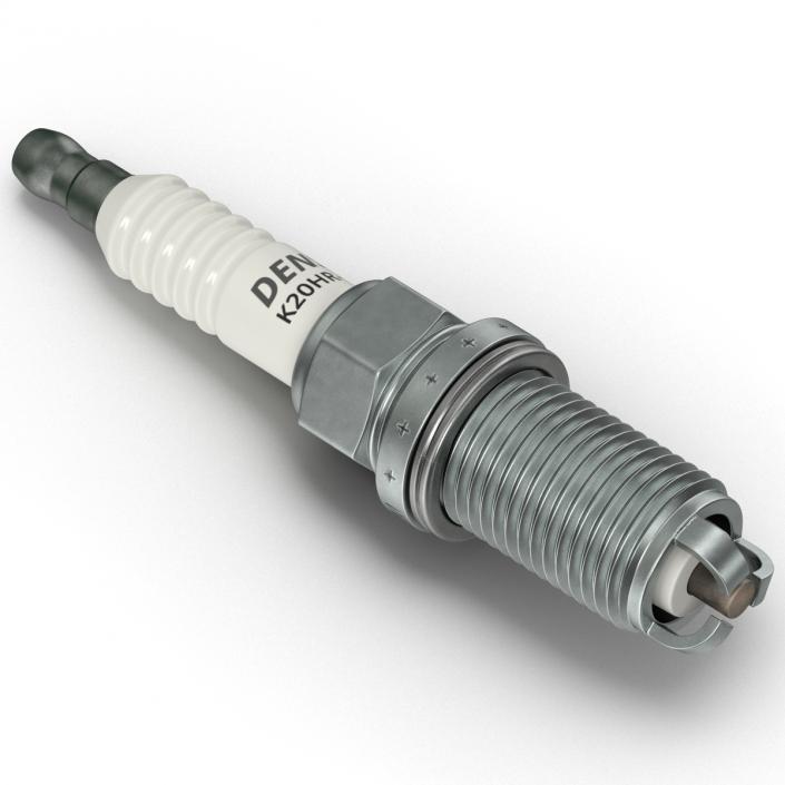 Spark Plug Triple Electrode 3D