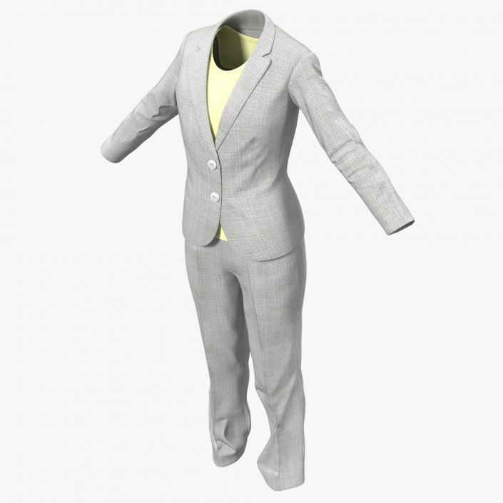 3D Women Workwear Suit 2