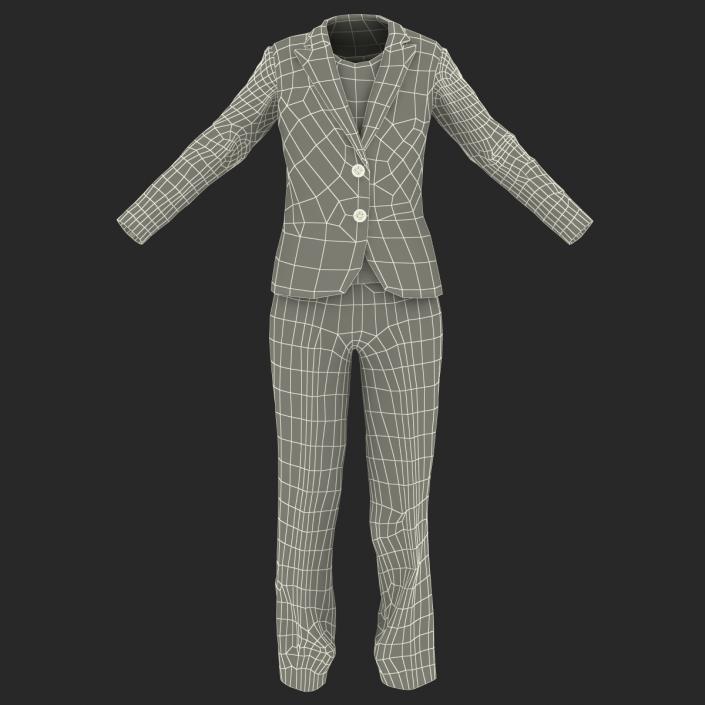 3D Women Workwear Suit 2