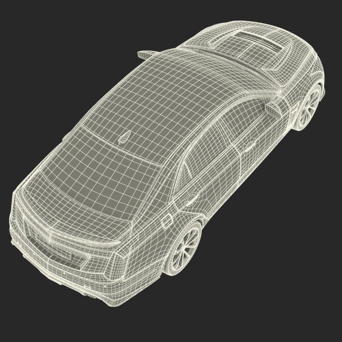 3D model Generic Sedan 2