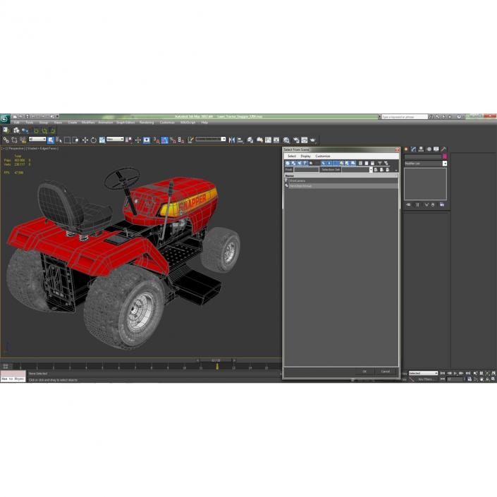 3D model Lawn Tractor Snapper