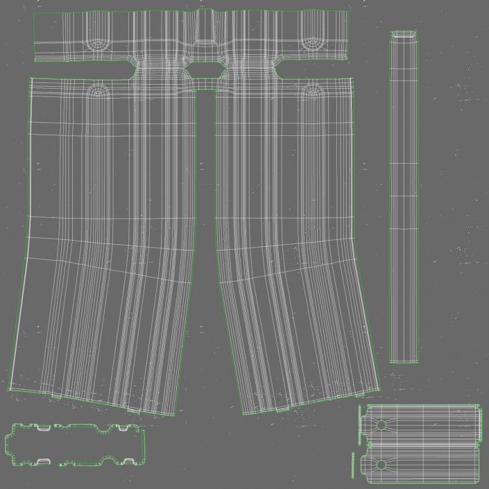 3D Assault Rifle Generic 2 model