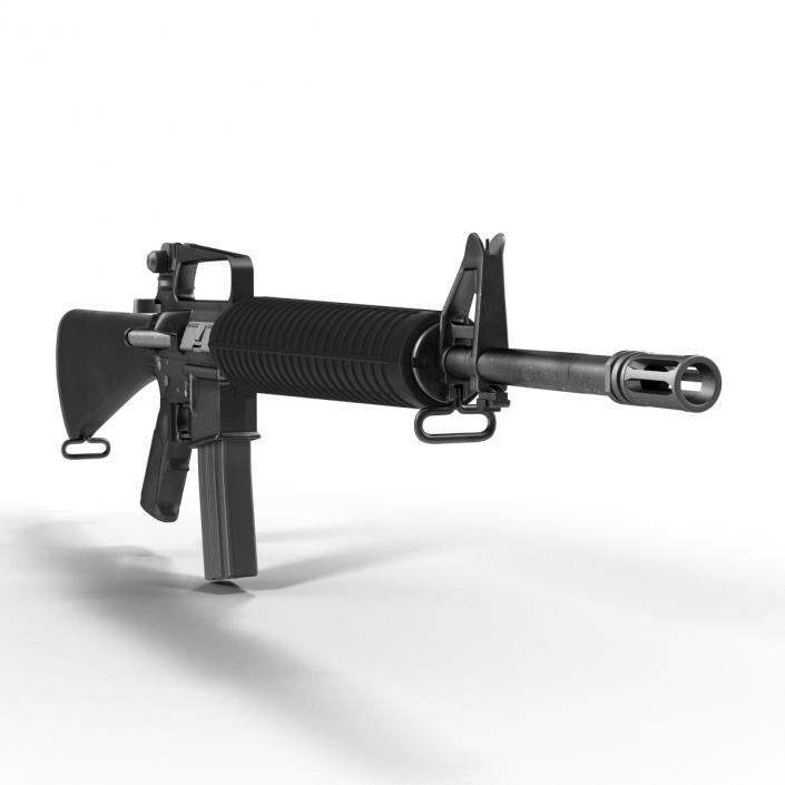 3D Assault Rifle Generic 2 model