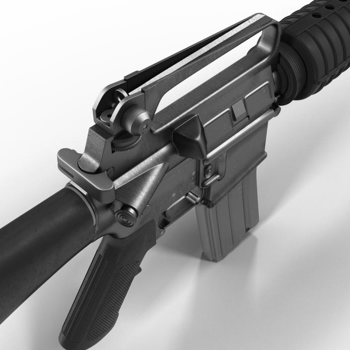 3D Assault Rifle Generic 2 model