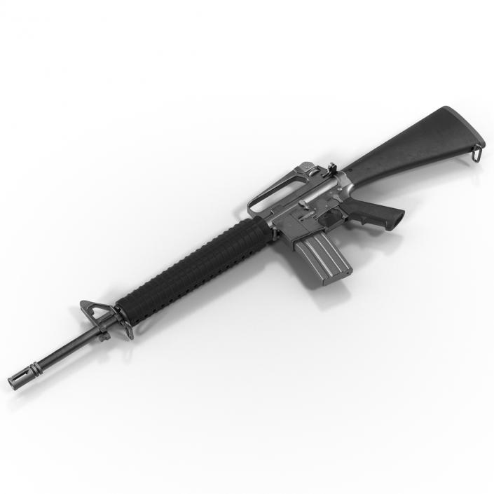 3D Assault Rifle Generic 2 model