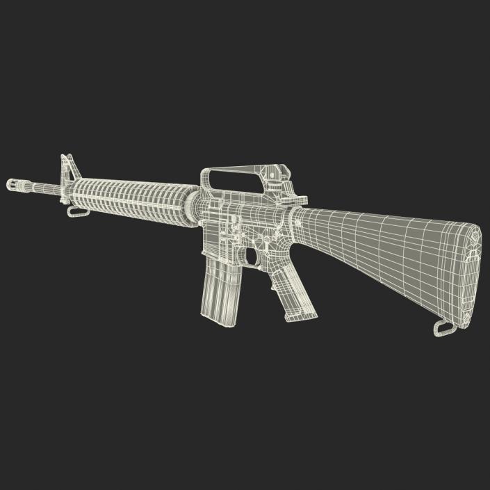 3D Assault Rifle Generic 2 model