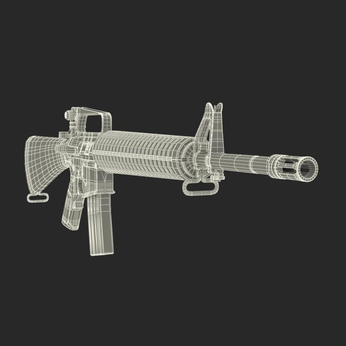 3D Assault Rifle Generic 2 model