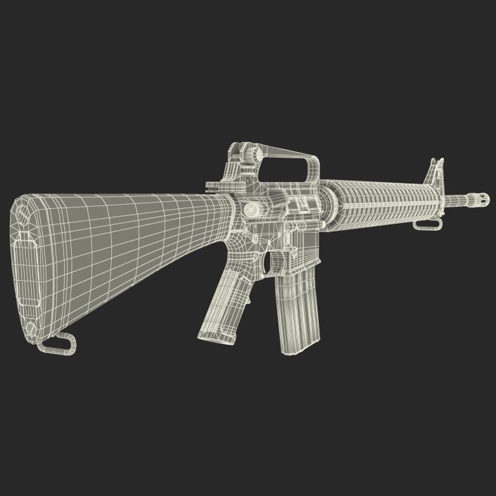 3D Assault Rifle Generic 2 model