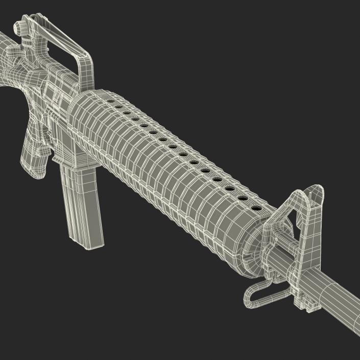 3D Assault Rifle Generic 2 model