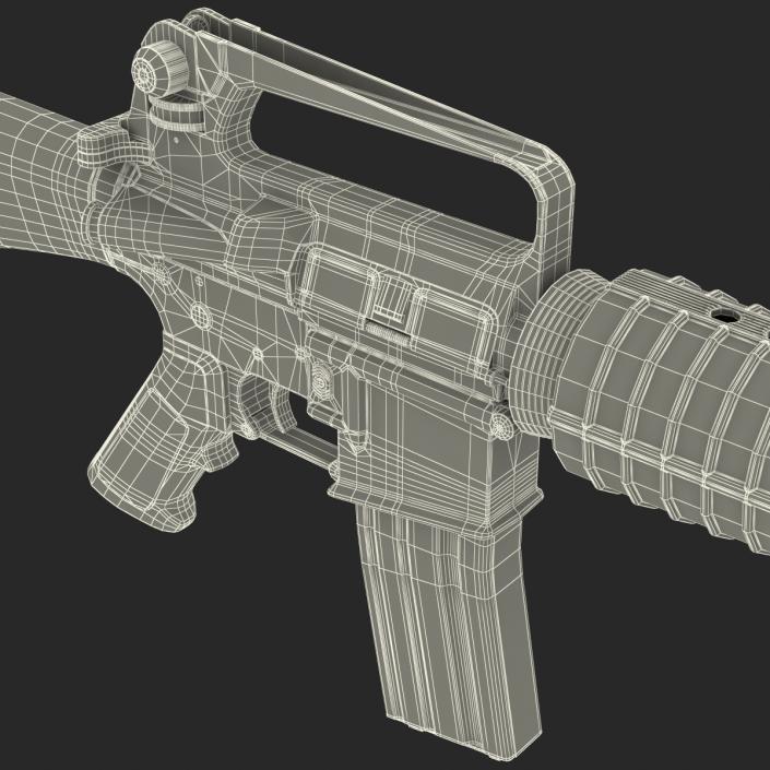 3D Assault Rifle Generic 2 model