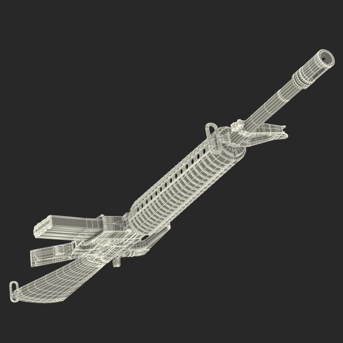 3D Assault Rifle Generic 2 model