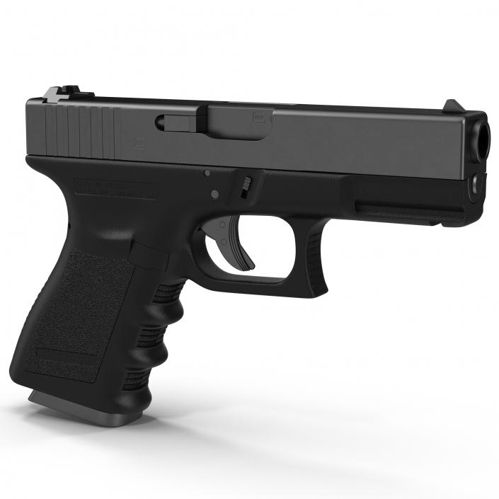 Compact Pistol Generic 3D