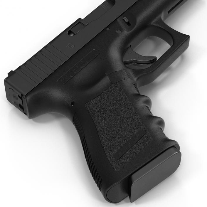 Compact Pistol Generic 3D