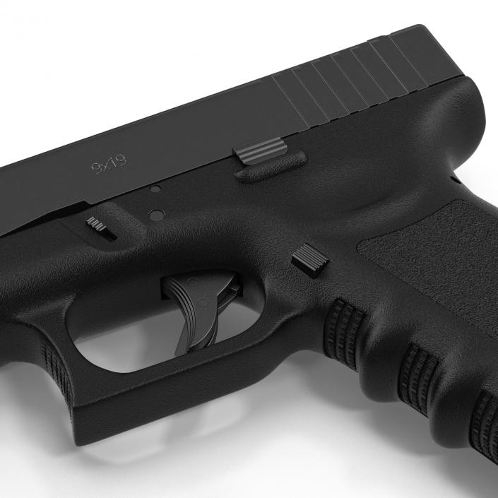 Compact Pistol Generic 3D