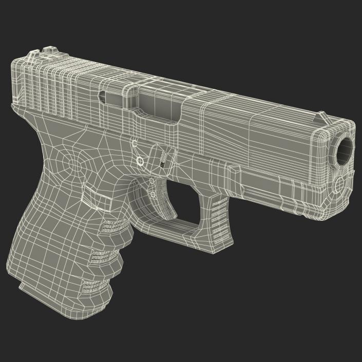 Compact Pistol Generic 3D