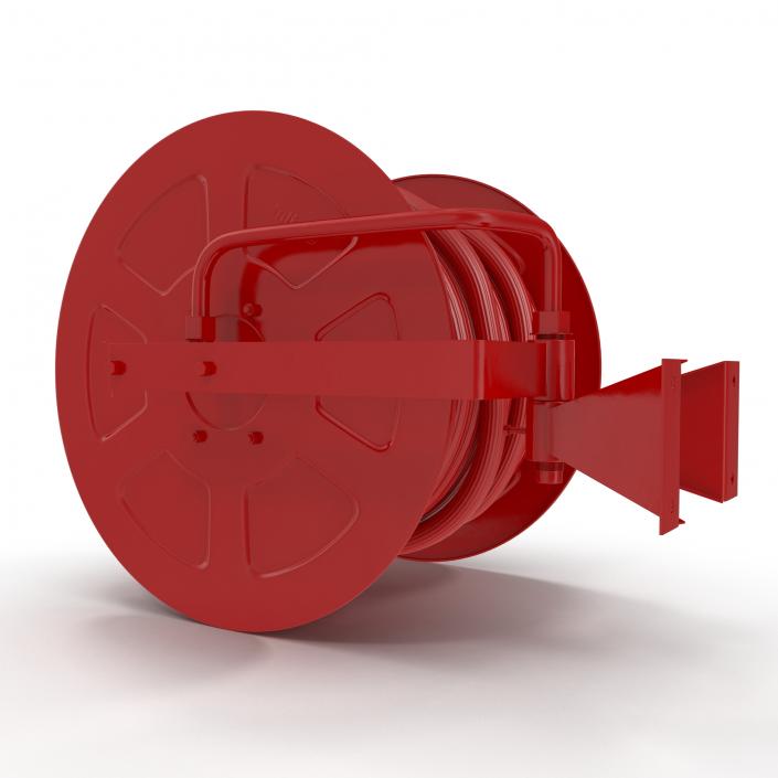 Fire Hose Reel 3D model