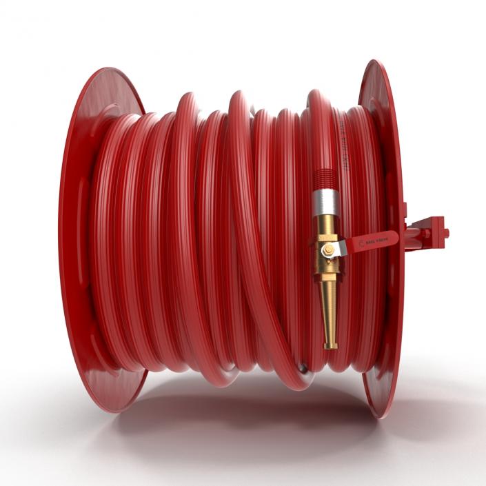 Fire Hose Reel 3D model