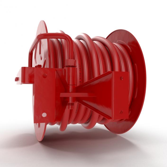 Fire Hose Reel 3D model